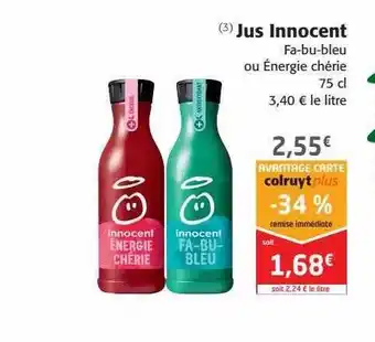 Colruyt Jus innocent offre