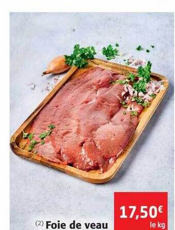 Colruyt Foie de veau offre
