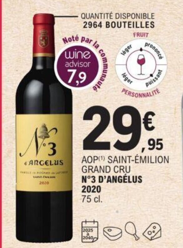 Promo N3 D'Angélus 2020 chez E.Leclerc