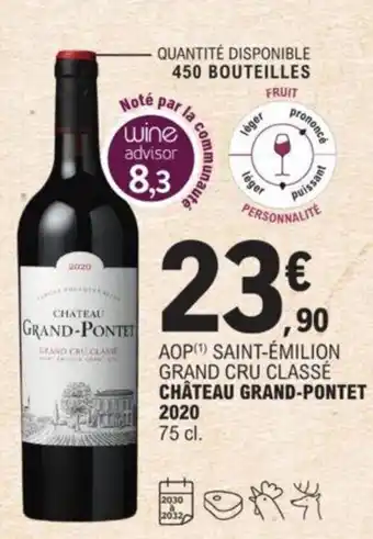 E.Leclerc Chateau Grand-Pontet 2020 offre