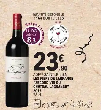 E.Leclerc Aop saint-julien les fiefs de lagrange offre
