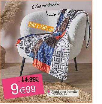 Kandy Plaid effet flanelle offre