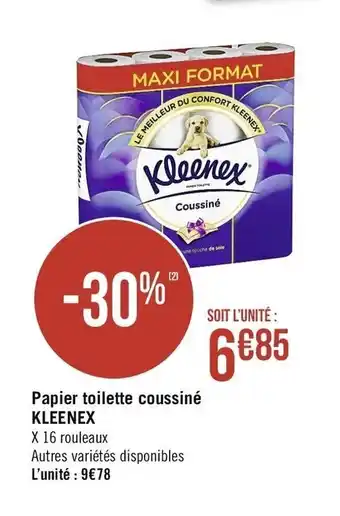 Casino Supermarchés Papier toilette coussiné offre