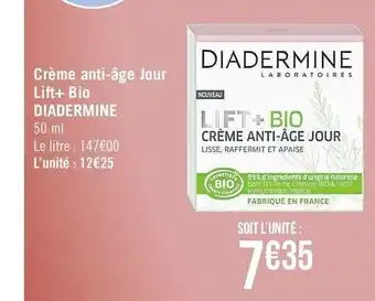 Casino Supermarchés Crème anti-âge Jour Lift offre
