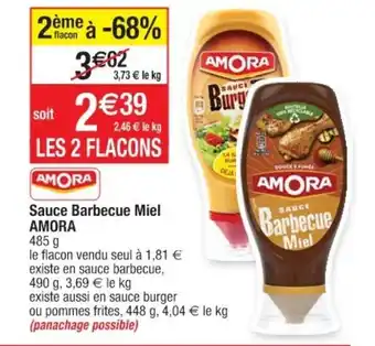 Cora x Carrefour Sauce Barbecue Miel offre