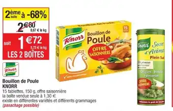 Cora x Carrefour Bouillon de Poule offre