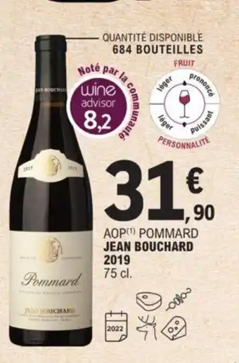 E.Leclerc Jean Bouchard 2019 offre