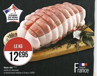 Casino Supermarchés Veau rôti offre