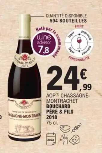 E.Leclerc Bouchard Pére & Fils 2018 offre