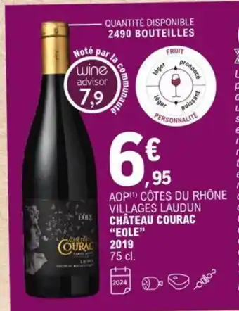 Chateau Courac "Eole" 2019