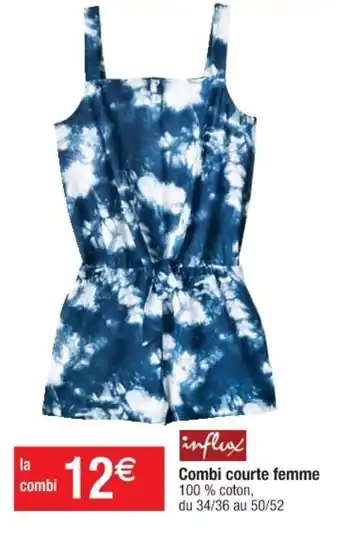 Cora x Carrefour Combi courte femme offre