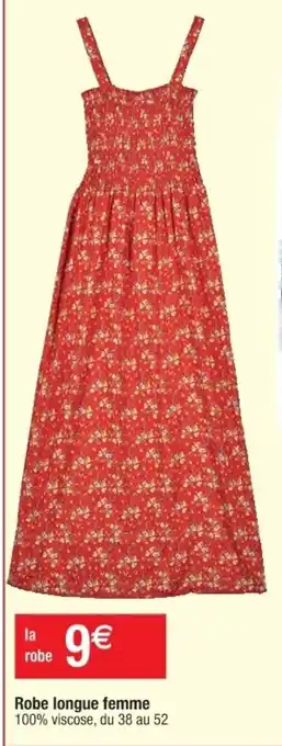Robe longue femme