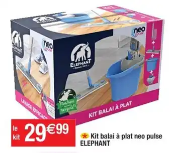 Cora x Carrefour Kit balai à plat neo pulse offre