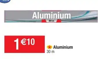 Cora x Carrefour Aluminium offre