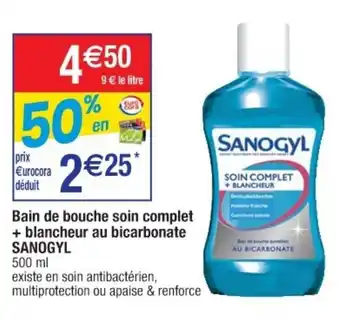 Cora x Carrefour Bain de bouche soin complet offre