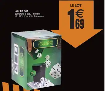 Cora x Carrefour Jeu de dés offre