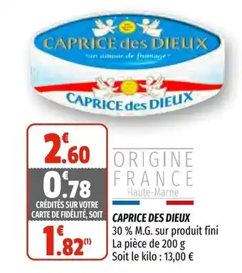 Caprice des dieux
