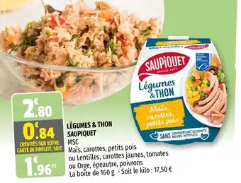 Coccimarket Légumes & thon offre