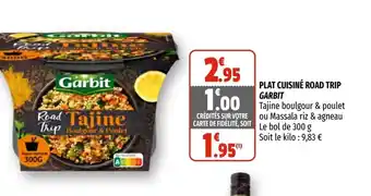 Coccimarket Plat cuisiné road trip offre