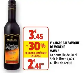 Coccimarket Vinaigre balsamique de modène offre