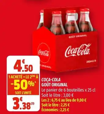 Coca-cola goût original