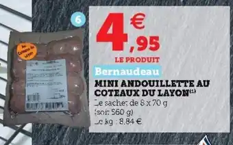 Hyper U Mini andouillette au coteaux du layon offre