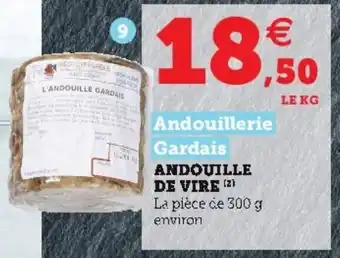 Hyper U Andouille de vire offre