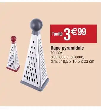 Migros Râpe pyramidale offre