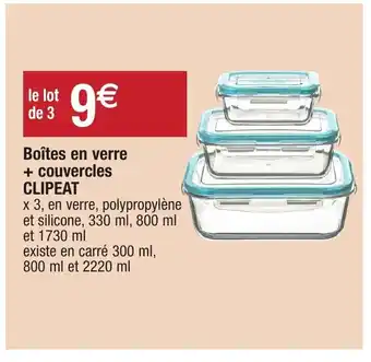 Migros Boîtes en verre offre