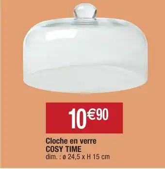 Migros Cloche en verre Cosy Time offre