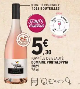 E.Leclerc Domaine Puntaloppia 2021 offre