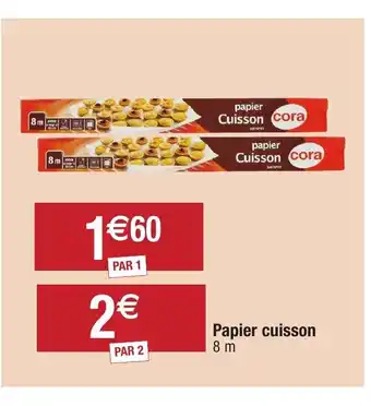 Migros Papier cuisson offre