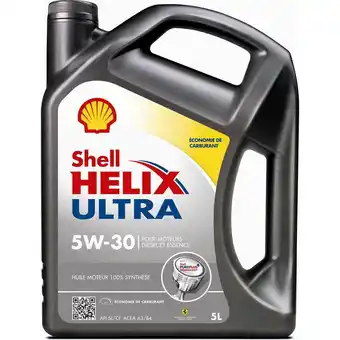 Norauto Shell huile moteur shell helix ultra 5w30 essence et diesel 5 l offre
