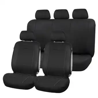 Norauto 1er prix jeu complet de housses universelles 1er prix noir et gris offre