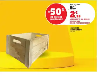 Caisse de Rangement