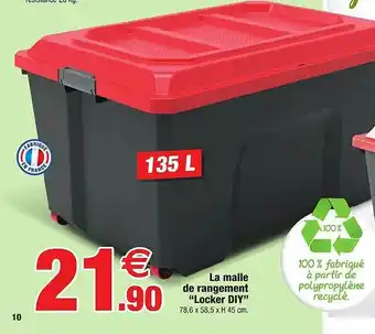 Bazarland La Malle De Rangement offre