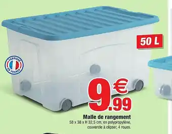 Bazarland Malle De Rangement offre