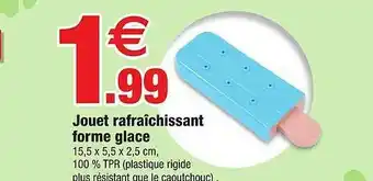 Bazarland Jouet Rafraîchissant Forme Glace offre