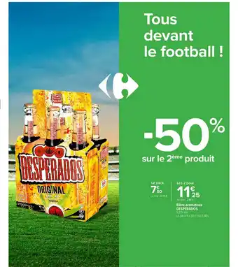 Carrefour Contact Bière Aromatisée Desperados offre