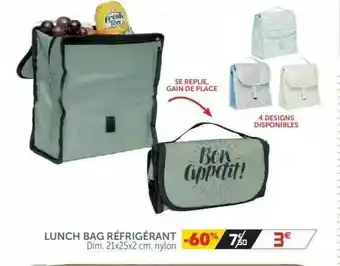 Lunch Bag Réfrigérant