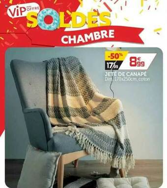 Gifi Jeté De Canapé offre
