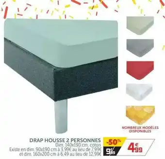 Gifi Drap Housse 2 Personnes offre