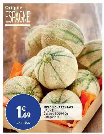 Intermarché Express Melon Charentais Jaune offre