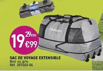 Kandy Sac De Voyage Extensible offre