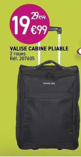 Kandy Valise Cabine Pliable offre