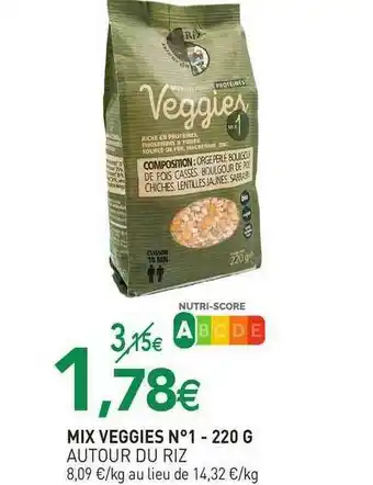 Mix Veggies N°1 Autour Du Riz