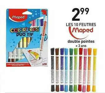 Stokomani Les 10 Feutres Maped offre