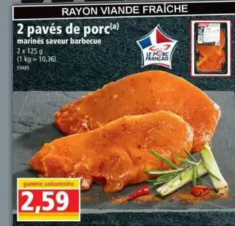 Norma 2 Pavés De Porc offre