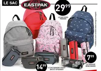 Stokomani Le Sac à Dos Padded Le Sac Banane Doggy Bag Et Springer Eastpak offre