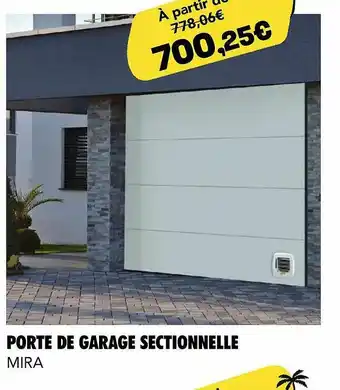 Porte De Garage Sectionnelle Mira
